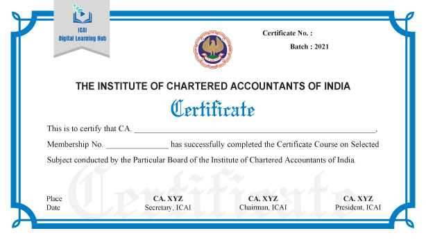 Chartered accountant (CA) Certificate by Invisor Education India